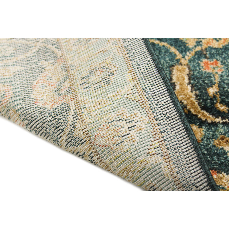 Swifton Vintage Teal Area Rug & Reviews Joss & Main